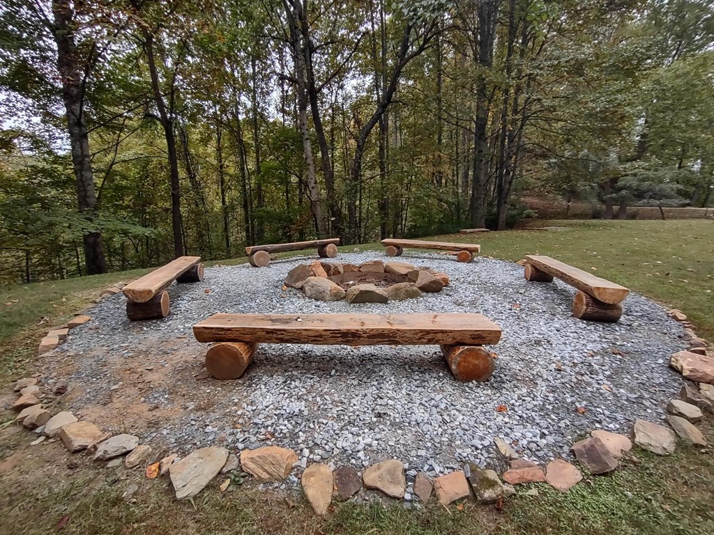 NEW Campfire circle at the Community Area