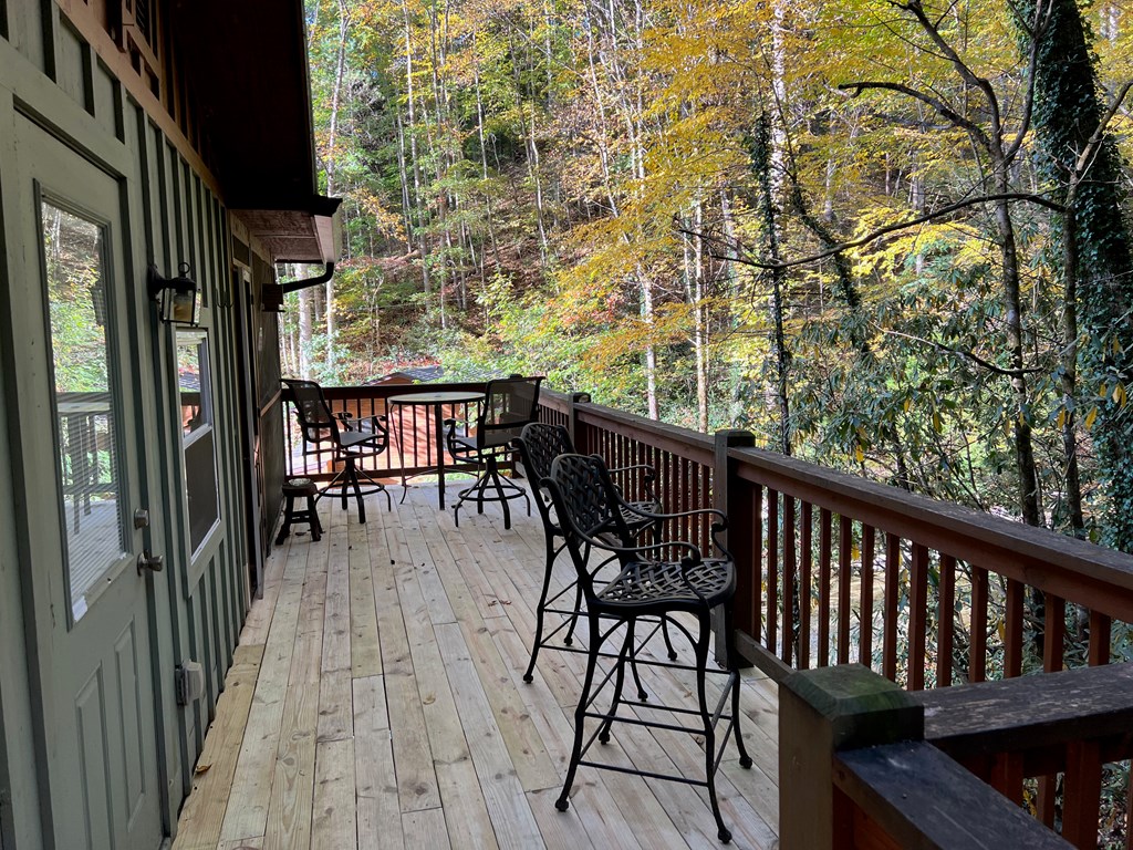 Tree House back porch