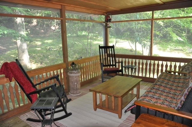 Screened in Back porch