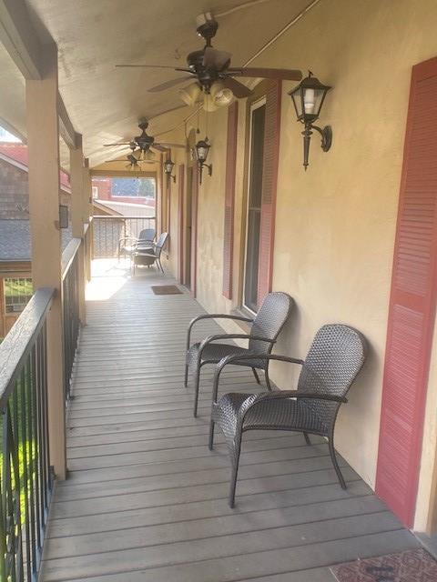 Second Floor Covered Porch